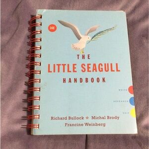 The Little Seagull Handbook 3E Spiral Notebook a little shelf wear. 📕